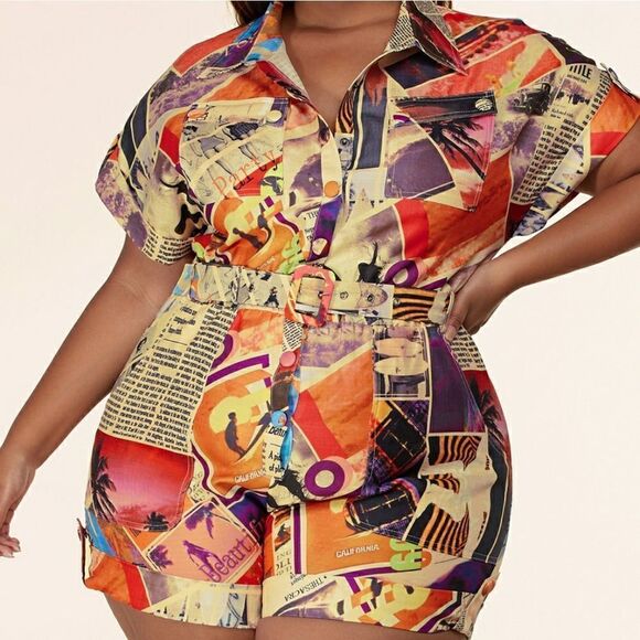 ❤️NEW L’atise by Amy Plus Size Rompers - Picture 7 of 9